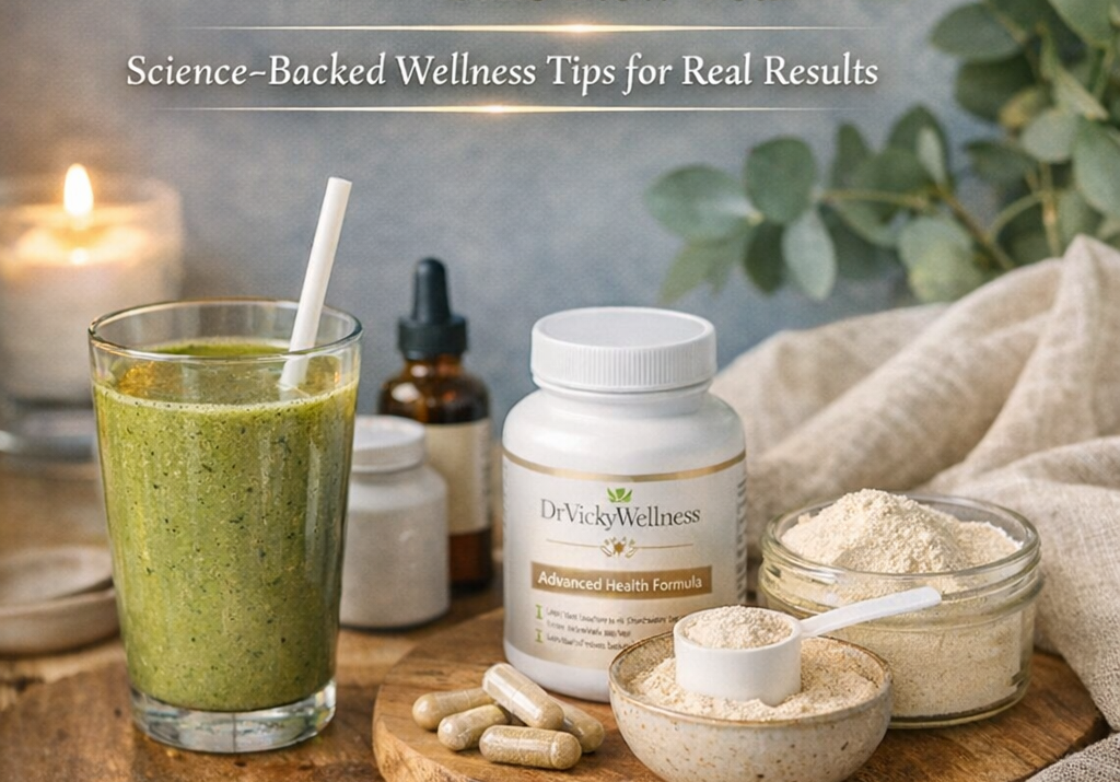 Upgrade Your Health This New Year: A Science-Backed Wellness Guide by DrVickyWellness